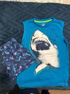 Max & Olivia Boys Short Set Size M (8/10)